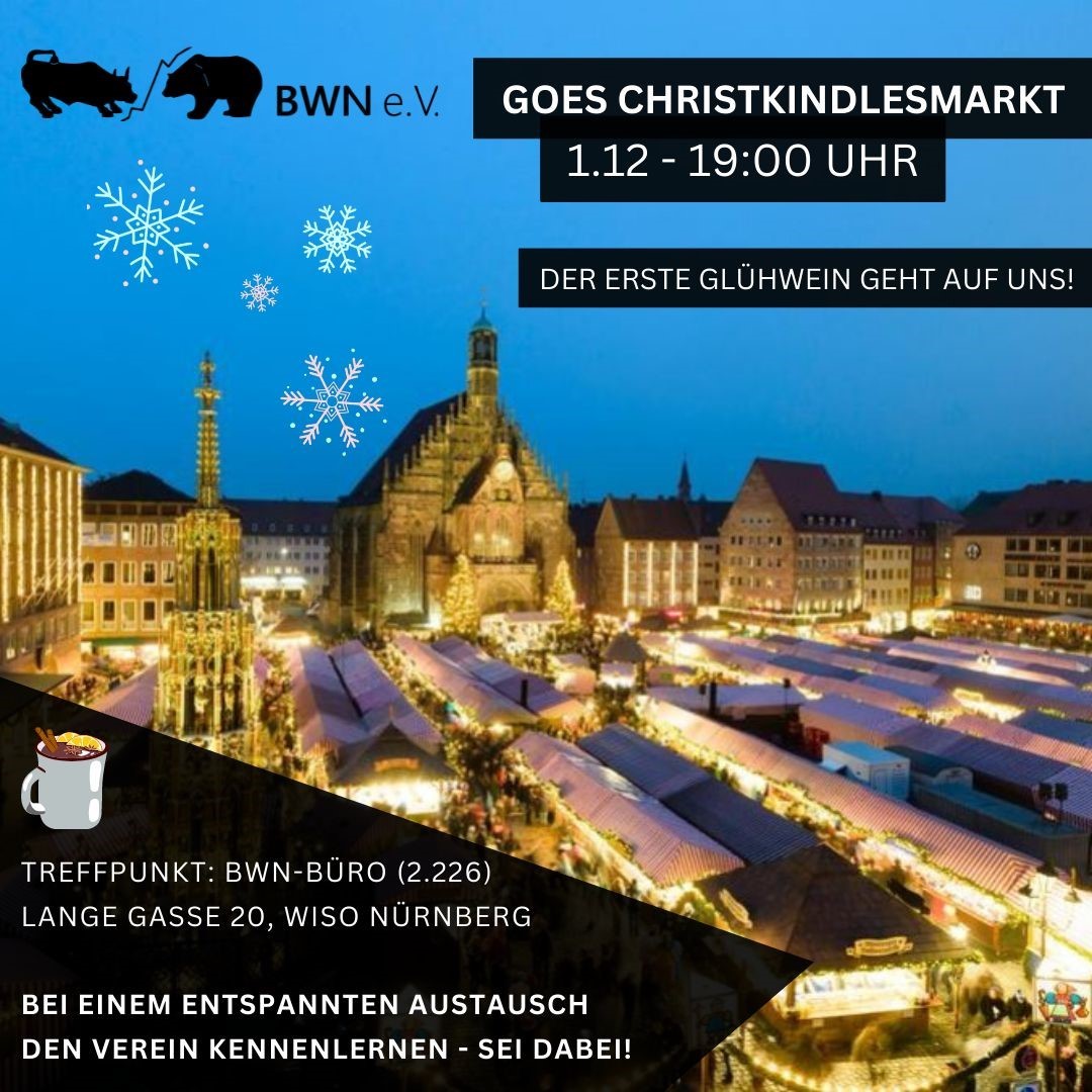 BWN goes Christkindlesmarkt am 01.12.2022